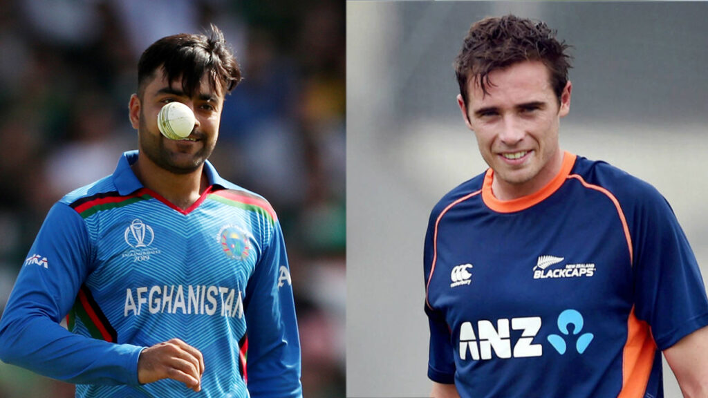  Rashid Khan and Tim Southee