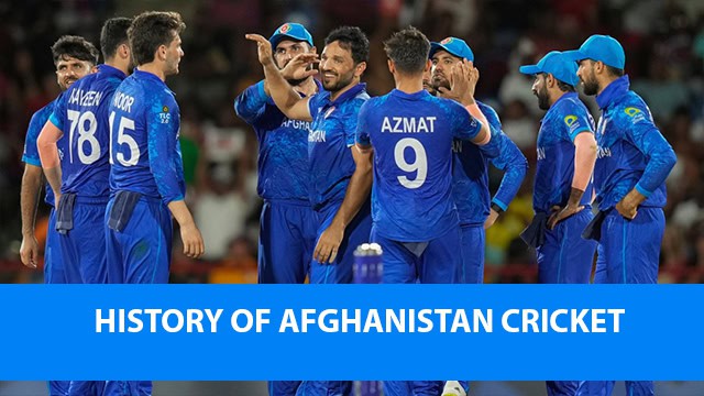 History of Afghanistan Cricket