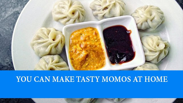 You can make tasty momos at home